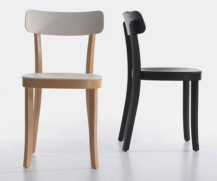 Plastic Chairs in Outdoor Setting