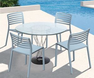 The Allure of Plastic Chairs in Luxury Settings